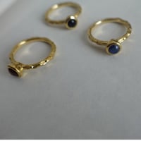 【受注販売】stone simple ring
