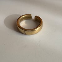 【受注販売】wide gap order ring