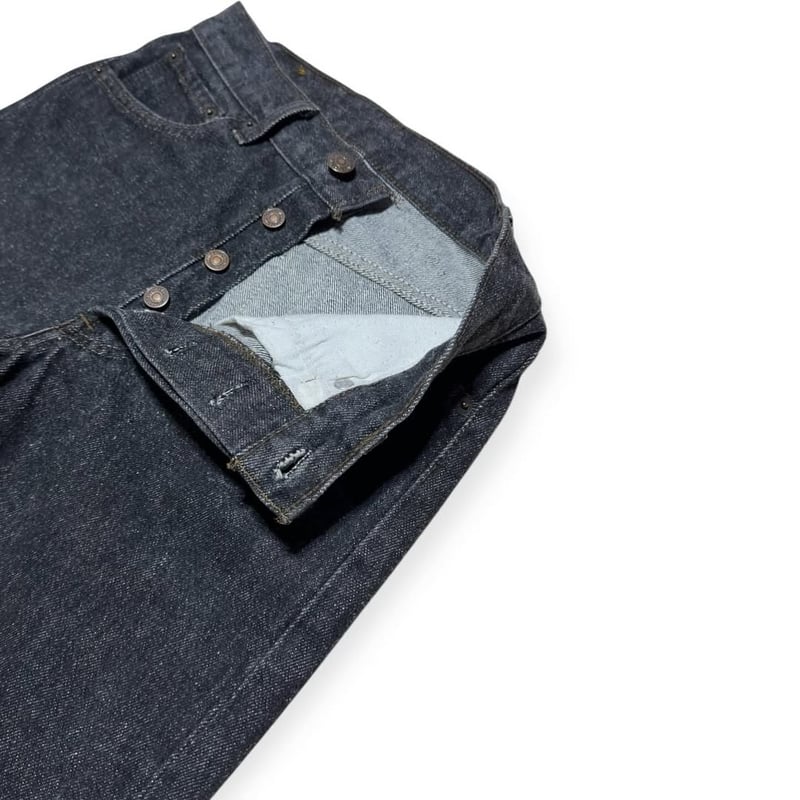 ▫ 90s levis501 先染めブラックカットオフ usa製 W27 | sundayb