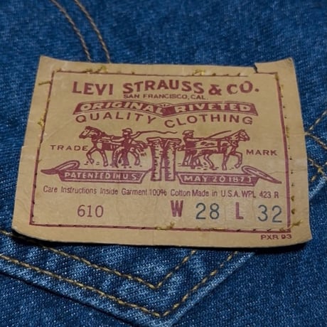 ▪ 90s levis 610 usa製 W28