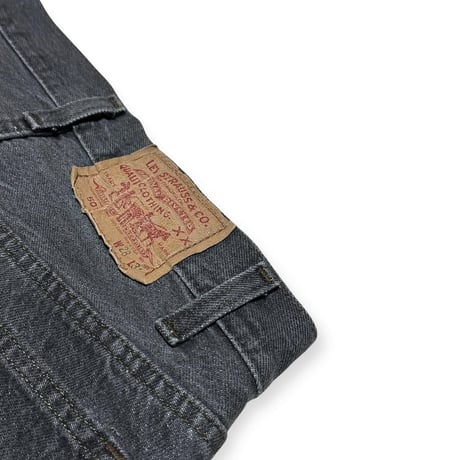 ▪ 80s levis501 先染めブラックUSA製  W28