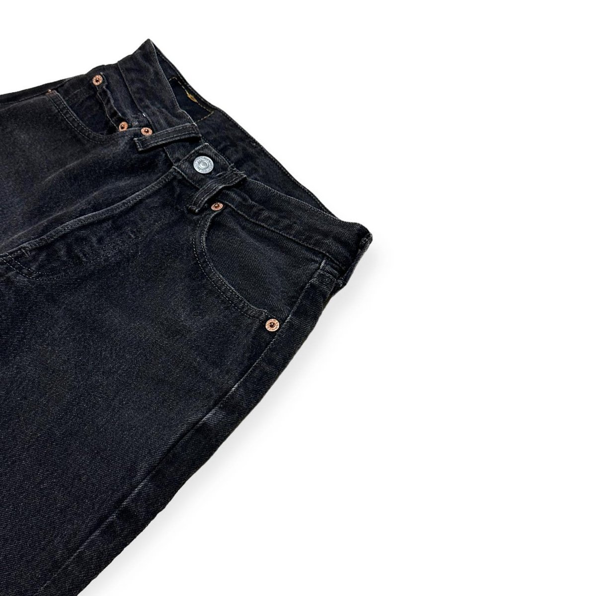 ▫ levis501BLACKレディース USA製 W26L30 ⁡ | sundaybeac