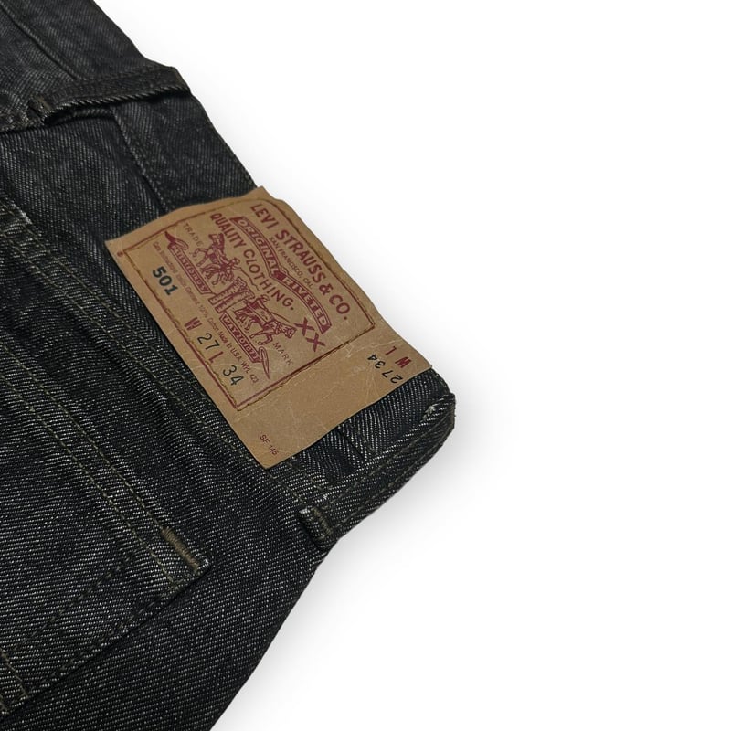 ▫levis 501先染めブラック レディースUSA製 W27 | sundaybeach shop