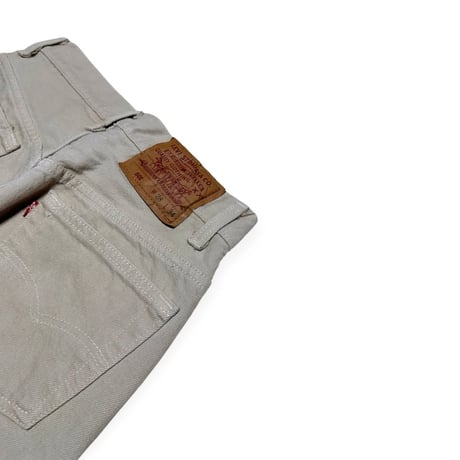 ▪ 90s levis 501 USA製 BEIGE W28