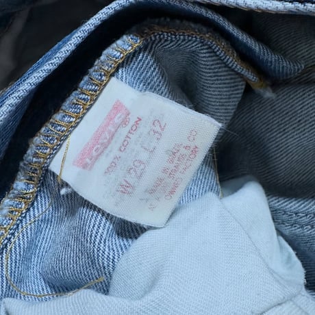 ▪ levis505  brazil製 w29