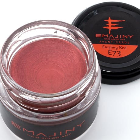 【公式】Emajiny Red E73（エマジニーレッドヘアカラーワックス）赤 36g 【日本製】【無香料】【シャンプーでサッと洗い流せる１日派手髪】
