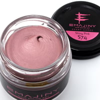 【公式】EMAJINY Shiny Pink S74（シャイニーピンクヘアカラーワックス）桃 36g 【日本製】【無香料】【シャンプーでサッと洗い流せる１日派手髪】