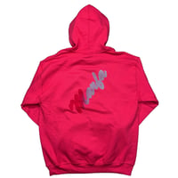 Marfa Titled Hoodie Beautiful Paprika, Ash