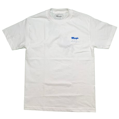 Marfa Titled White, Light Blue
