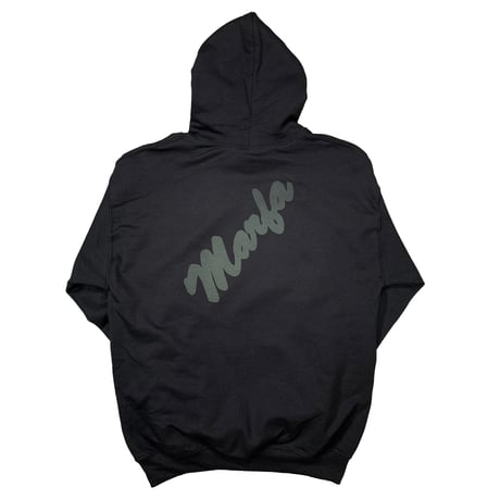 トップス Marfa by Kazuhiko Fujita adu black marfa by Kazuhiko Fujita Adu Black Tシャツ