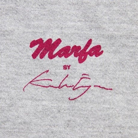 Marfa Titled Hoodie Heather