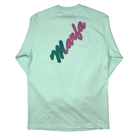 Marfa Titled L/S Mint, White