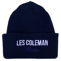L.E.S. Knit Cap Navy