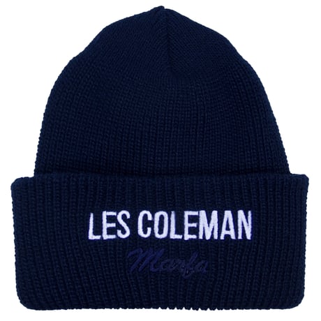 L.E.S. Knit Cap Navy
