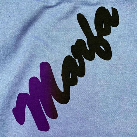 Marfa Titled Hoodie Blue Ruin