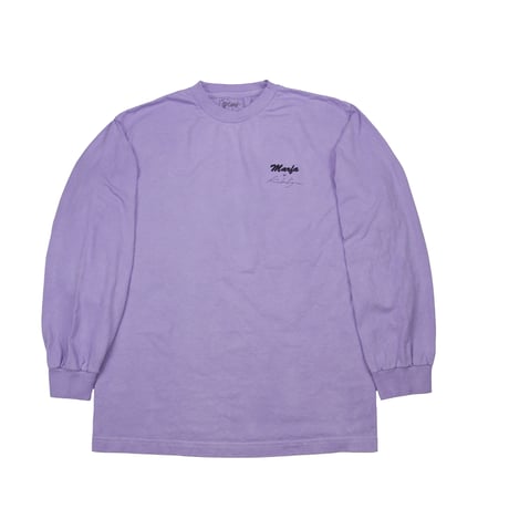 Marfa Titled L/S  Dyed Holo Violet