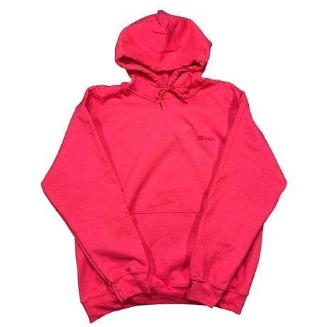 Marfa Titled Hoodie Beautiful Paprika, Ash