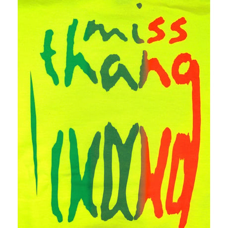 Miss Thang Extend Hoodie Neon Yellow, Neon Orange,