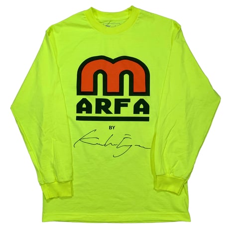 Industries L/S Neon Yellow, White
