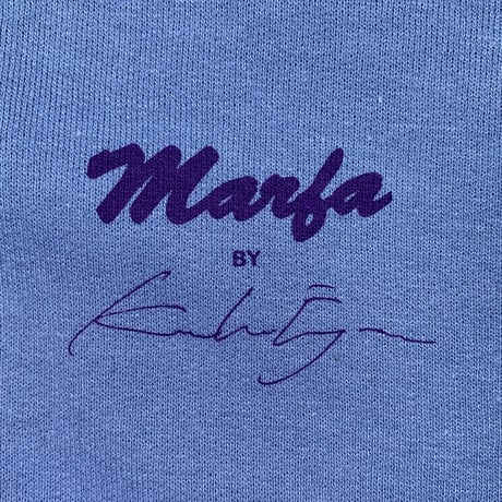 Marfa Titled Hoodie Blue Ruin