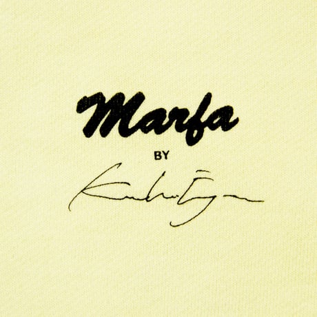 Marfa Titled Sweatshirt Dyed Ferg Yellow