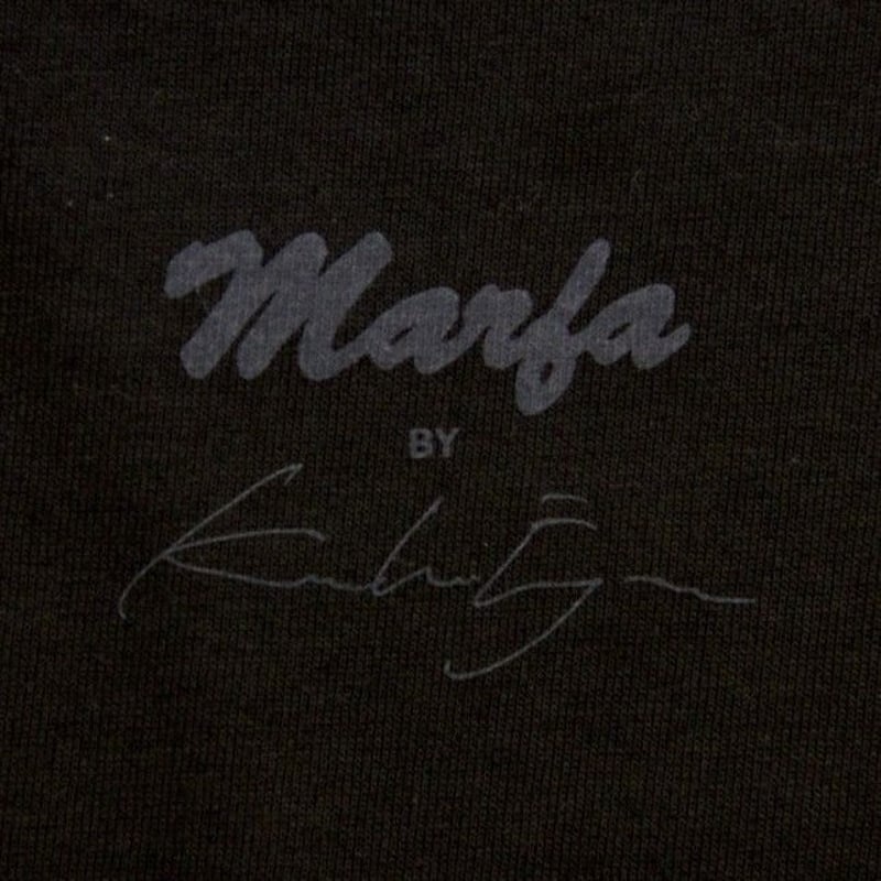 トップス Marfa by Kazuhiko Fujita adu black marfa by kazuhiko fujita Adu tee Sade - メルカリ