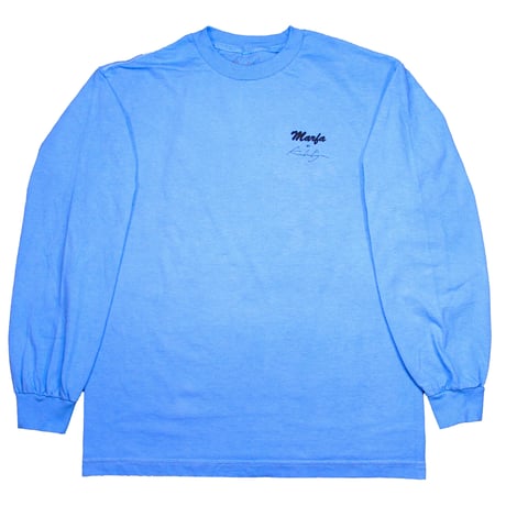 Marfa Titled L/S  Dyed Tronto Blue