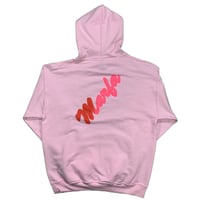 Marfa Titled Hoodie  Light Pink