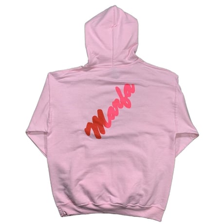 Marfa Titled Hoodie  Light Pink
