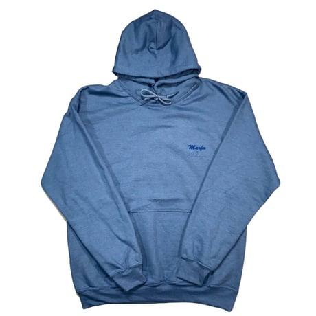 Marfa Titled Hoodie Indigo Blue