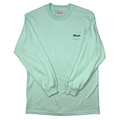 Marfa Titled L/S Mint, White
