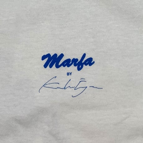 Marfa Titled White, Light Blue