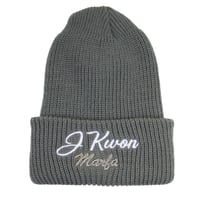 J Kwon Knit Cap Grey