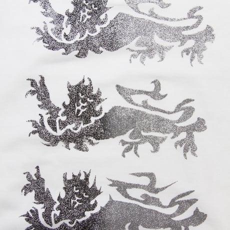 Three Lions Hoodie Gold, White