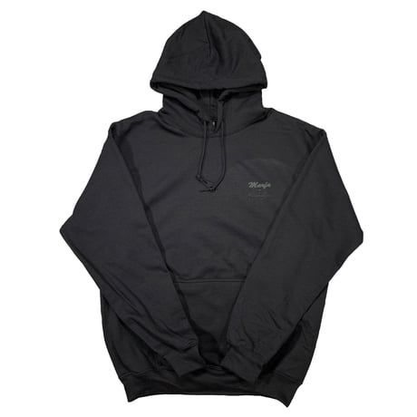 Marfa Titled Hoodie Black Reflection