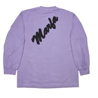 Marfa Titled L/S  Dyed Holo Violet