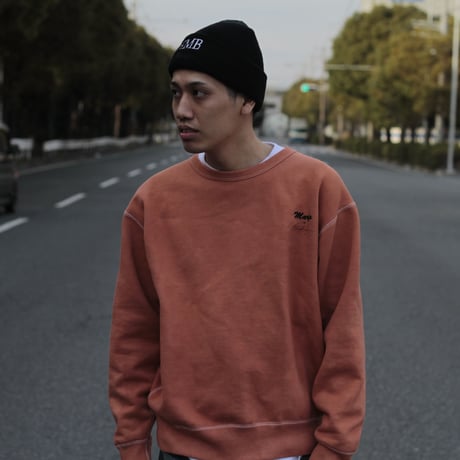 Marfa Titled Sweatshirt Dyed Tangerine JJJ Exclusive