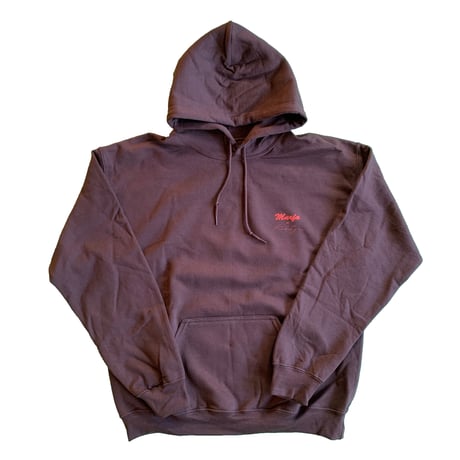 Marfa Titled Hoodie Fugee Brown