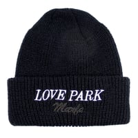 Love Park Knit Cap Black