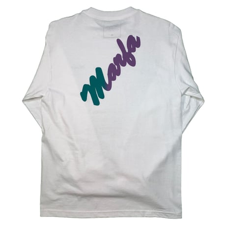 Marfa Titled L/S Mint, White