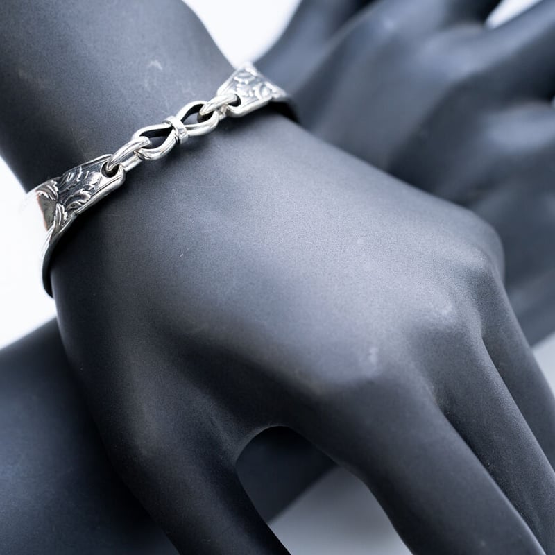 アクセサリー WAKAN SILVER SMITH cutlery bracelet WAKAN SILVER SMITH : BN-088 Double cutlery bra