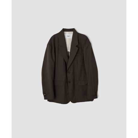 JOHN MASON SMITH / JANE SMITH : WOOL TROPICAL OVERSIZED 2B TAILORED JACKET