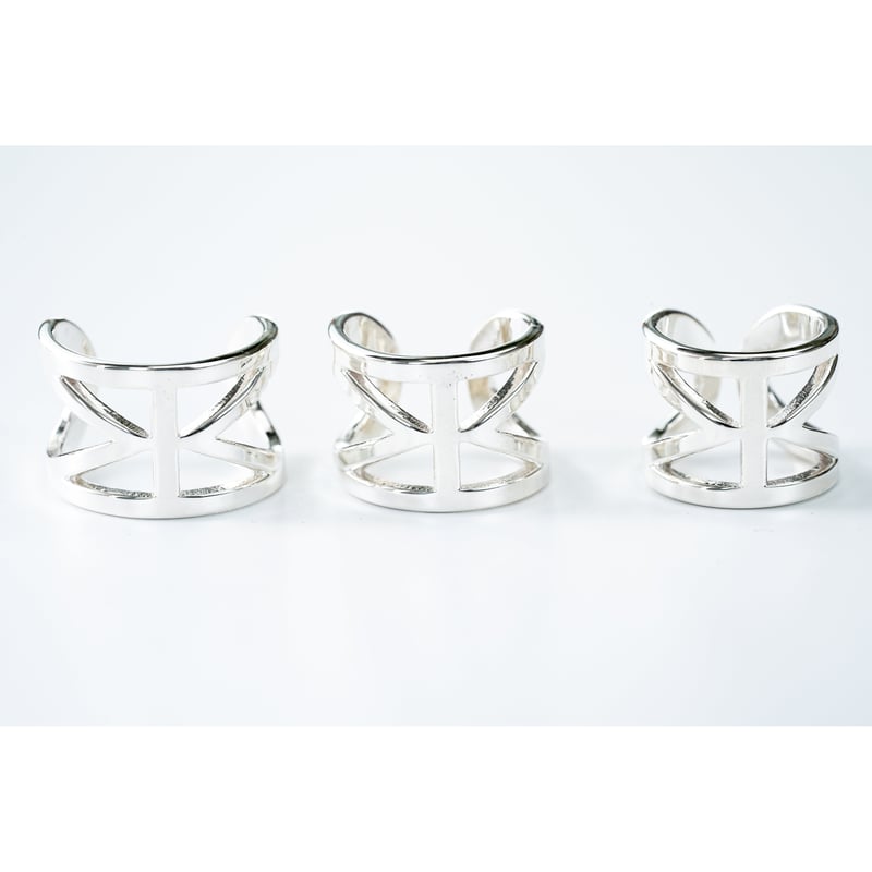 WAKAN SILVER SMITH : R-054 See Through Mobius R