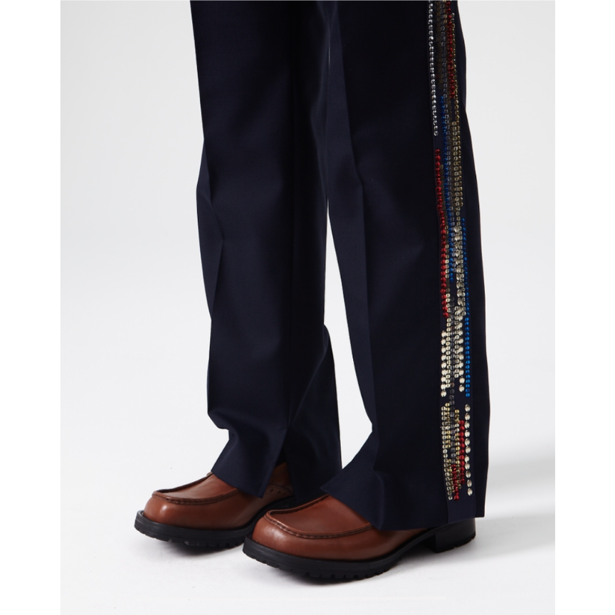BED j.w. FORD : Glitter Side Stripe Pants | BIR BED j.w. FORD : Glitter Side Stripe Pants | BIR