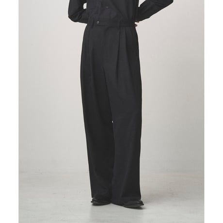 JUHA : 2TUCK WIDE EASY PANTS