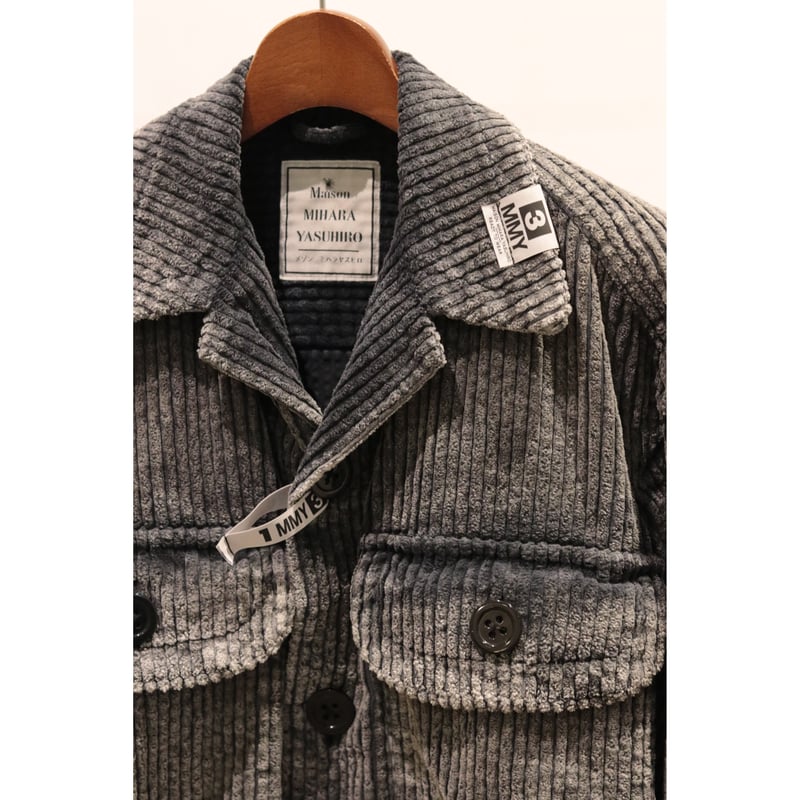 トップス MIHARA YASUHIRO corduroy S/S shirt Maison MIHARA YASUHIRO 【メゾンミハラヤスヒロ】 AGED
