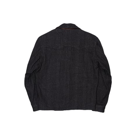 The Letters : RANCH JACKET - WOOL LINEN TWEED -