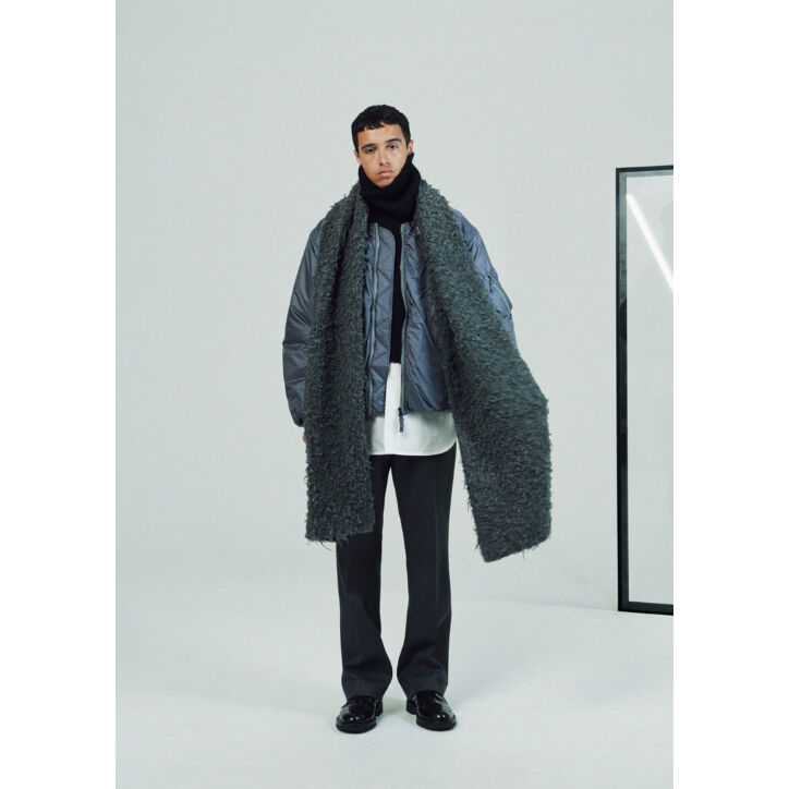 JOHN MASON SMITH:PILE MOP MAFFLER | BIRTH DAY