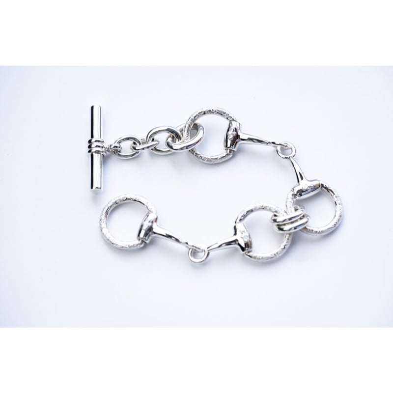 WAKAN SILVER SMITH : BN-080 Horse bit bracelet