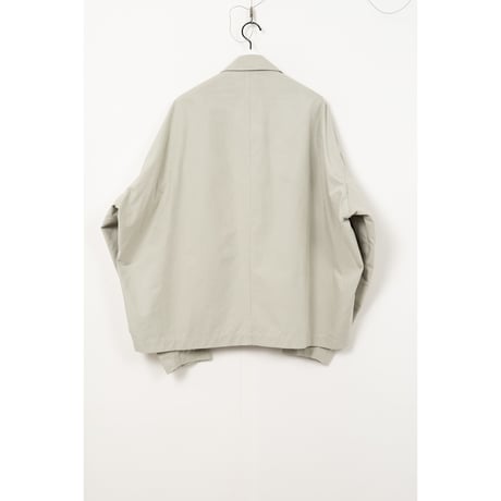 in・stru(men-tal).MIHARA YASUHIRO :W/R BACK TWILL ZIP BLOUSON